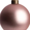 Intratuin Weihnachtskugel Caudry rosa matt D 8 cm