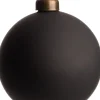 Intratuin Weihnachtskugel Biron schwarz matt D 8 cm