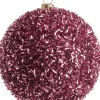 Intratuin Weihnachtskugel Ava rosa D 8 cm