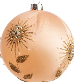 Intratuin Weihnachtskugel Sernhac orange D 8 cm