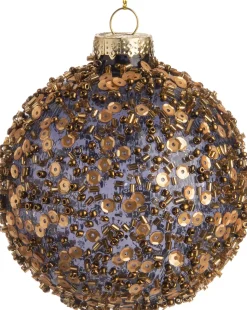 Intratuin Weihnachtskugel Elexis D 8 cm blau