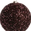 Intratuin Weihnachtskugel Ava bordeaux D 8 cm