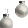 Intratuin Weihnachtskugeln weiß matt und glänzend D 2,5 cm 24 St.