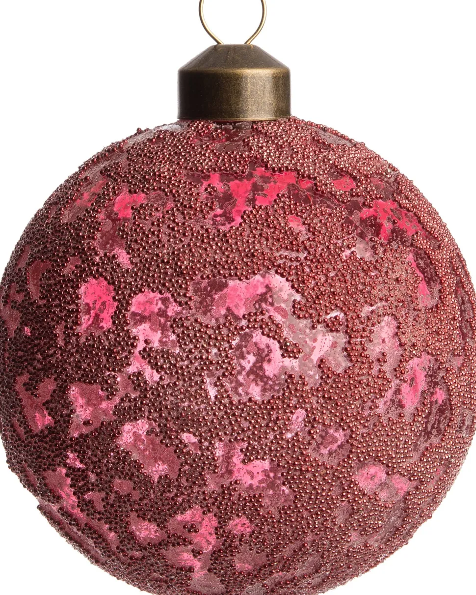 Intratuin Weihnachtskugel Sens rot D 8 cm