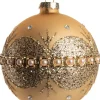 Intratuin Weihnachtskugel Tammy gold D 8 H 8 cm