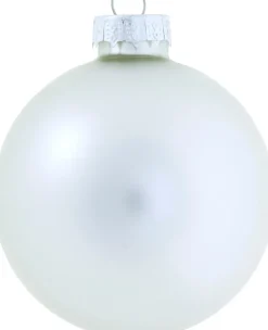 Intratuin Weihnachtskugeln silber matt und glänzend D 7 cm 8 St.