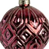 Intratuin Weihnachtskugel Windsor rot D 8 cm