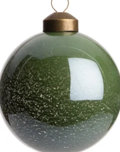 Intratuin Weihnachtskugel Maurs grün D 8 cm