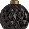 Intratuin Weihnachtskugel Orvan Rauten schwarz D 8 cm