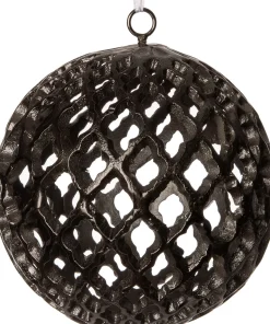 Intratuin Weihnachtskugel Jadeen schwarz D 10 cm