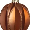 Intratuin Weihnachtskugel Scariff rot D 8 cm