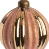 Intratuin Weihnachtskugel Xaria gold D 8 H 8 cm