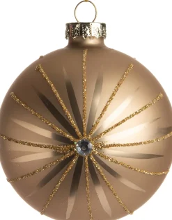 Intratuin Weihnachtskugel Carlita D 8 cm kupfer