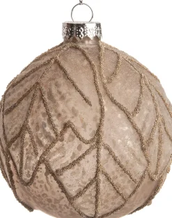 Intratuin Weihnachtskugel Cyntia rosa D 8 H 8 cm