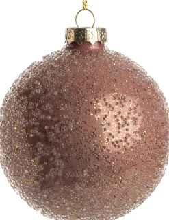 Intratuin Weihnachtskugel Dauna D 8 cm lila