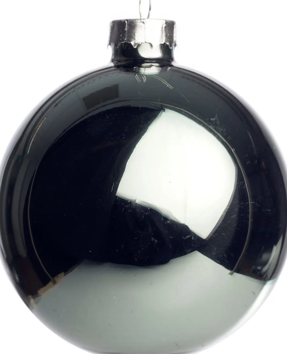 Intratuin Weihnachtskugeln grün matt und glänzend D 8 cm 6 St.