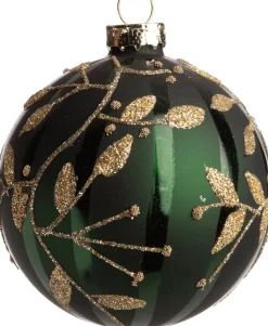 Intratuin Weihnachtskugeln Avril grün D 8 cm