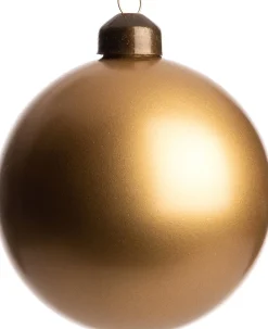 Intratuin Weihnachtskugel Biron gold D 8 cm