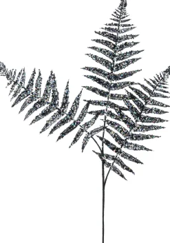 Intratuin Weihnachtszweig Bernt Farn schwarz 78 cm
