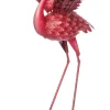 Intratuin Wetterfestes Bild Flamingo rosa 83 x 51,5 x 85,5 cm