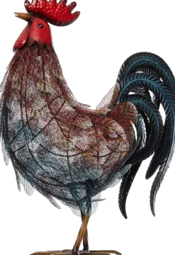 Intratuin Wetterfestes Bild Hahn 34 x 16 x 45,5 cm