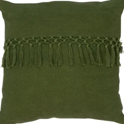 Intratuin Dekokissen Delhi grün 45 x 45 x cm