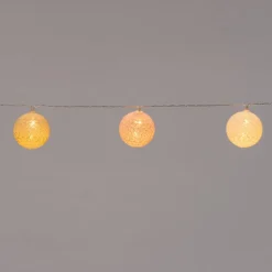 Intratuin Lichterkette Kugeln mit 10 Lämpchen warmweiß 1,35 m