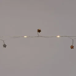 Intratuin Lichterkette Sterne 20 LEDs warmweiß 2m