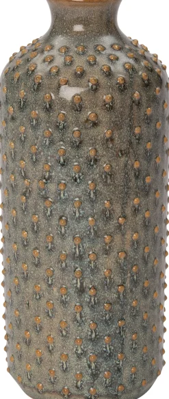 Intratuin vaas Lublin groen D 10 H 30 cm