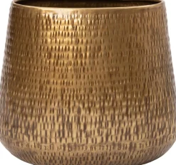 Intratuin Vase Alee gold 35 x 20 x 30 cm