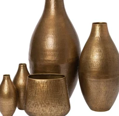Intratuin Vase Alee gold 35 x 20 x 30 cm