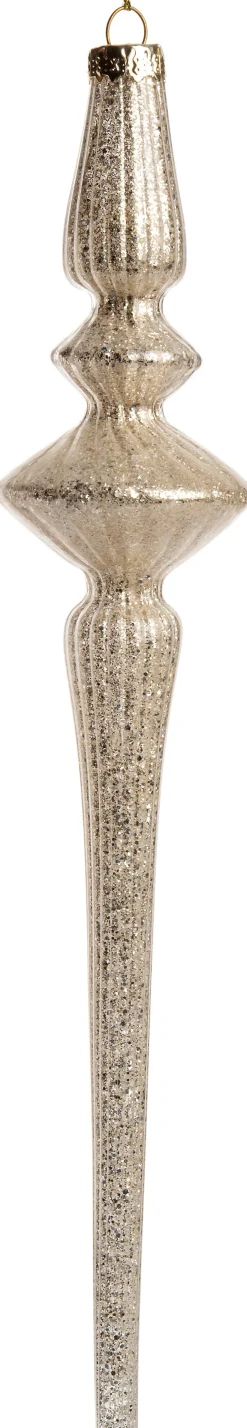 Intratuin Weihnachtsbaumschmuck Elvina gold D 5 H 27 cm