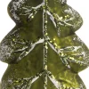Intratuin Weihnachtsbaumschmuck Blatt grün 6 x 2,5 x 12 cm