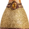 Intratuin Weihnachtsbaumschmuck Champagnerflasche gold D 4 H 12,5 cm