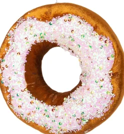 Intratuin Weihnachtsbaumschmuck Candyline Donut weiß 14 x 14 x 3,5 cm