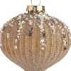 Intratuin Weihnachtskugel Zwiebel Marylou gold D 8 cm