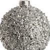 Intratuin Weihnachtskugel silber D 8 cm