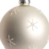 Intratuin Weihnachtskugel Blyss Stern weiß D 8 cm