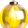 Intratuin Weihnachtskugel marmor gelb D 10 cm