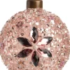 Intratuin Weihnachtskugel Abbey rosa D 8 cm