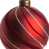 Intratuin Weihnachtskugel Bess rot D 8 cm