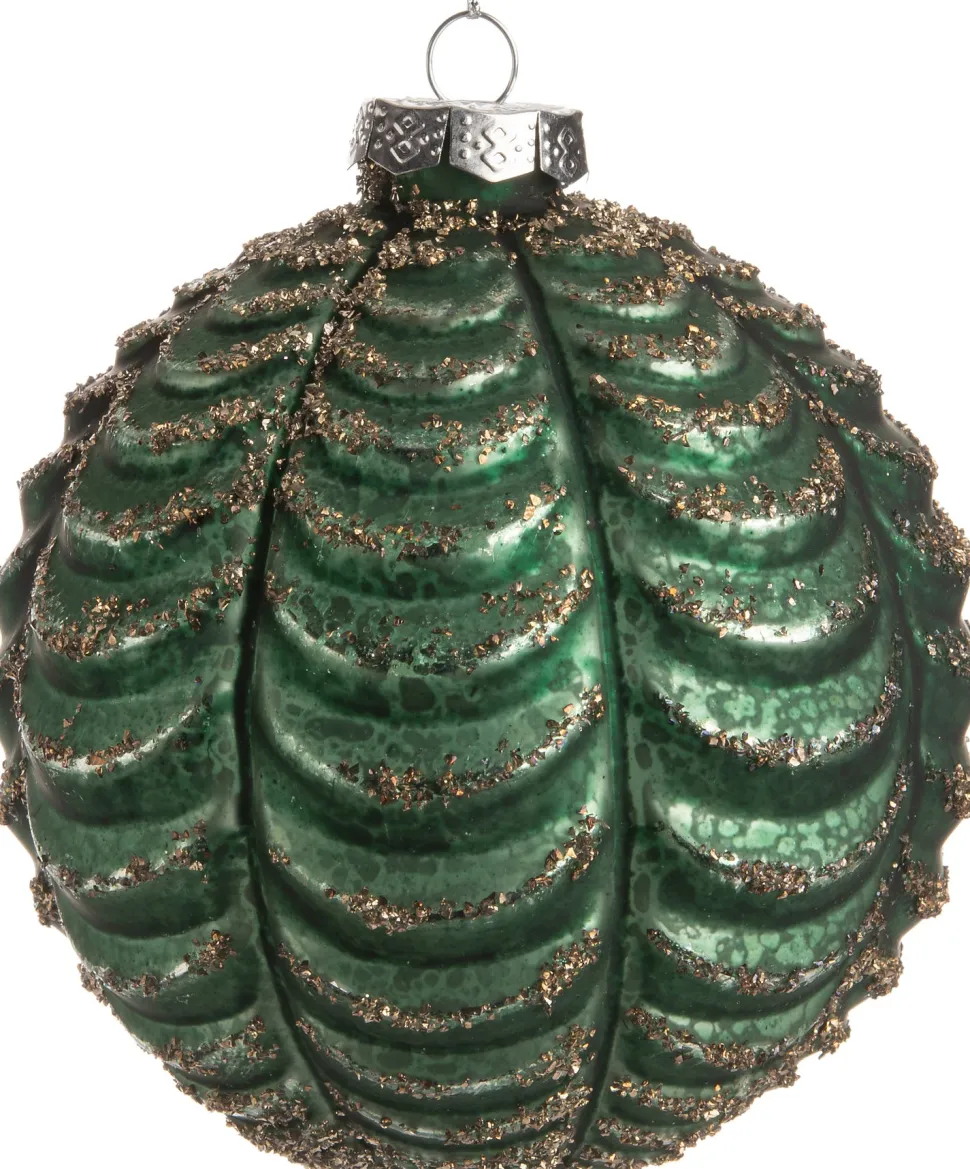 Intratuin Weihnachtskugel Billi grün D 10 cm