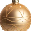 Intratuin Weihnachtskugel Celes gold D 8 cm