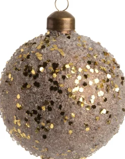 Intratuin Weihnachtskugel Elle gold D 8 cm