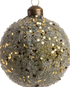 Intratuin Weihnachtskugel Elle grün D 8 cm