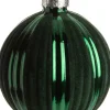 Intratuin Weihnachtskugel Everly grün D 8 cm