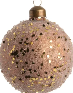 Intratuin Weihnachtskugel Elle kupfer D 8 cm