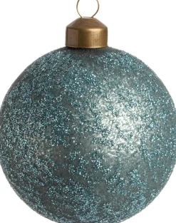 Intratuin Weihnachtskugel Fara blau D 8 cm