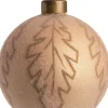Intratuin Weihnachtskugel Joann hellbraun D 8 cm