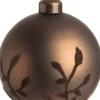 Intratuin Weihnachtskugel Kylie dunkelbraun D 8 cm